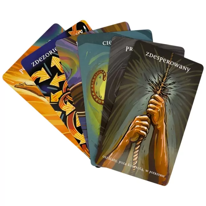 Odcienie emocji. Karty tarot - tantis.pl