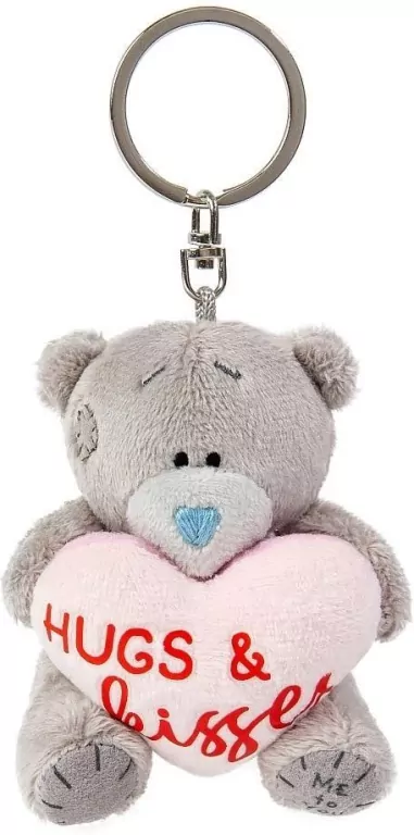 Breloczek Miś z sercem Hugs&Kisses - tantis.pl