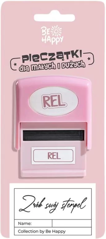 Pieczątka z napisem - Rel - tantis.pl