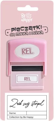 Pieczątka z napisem - Rel