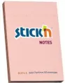 Notes samoprzylepny 76x51 mm różowy pastel 100 kartek - tantis.pl