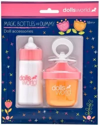 Dolls World Magiczne butelki mleko sok i smoczek