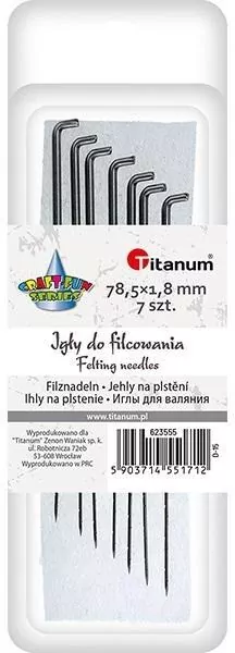 Igły do filcowania na sucho 78,5x1,8mm - tantis.pl