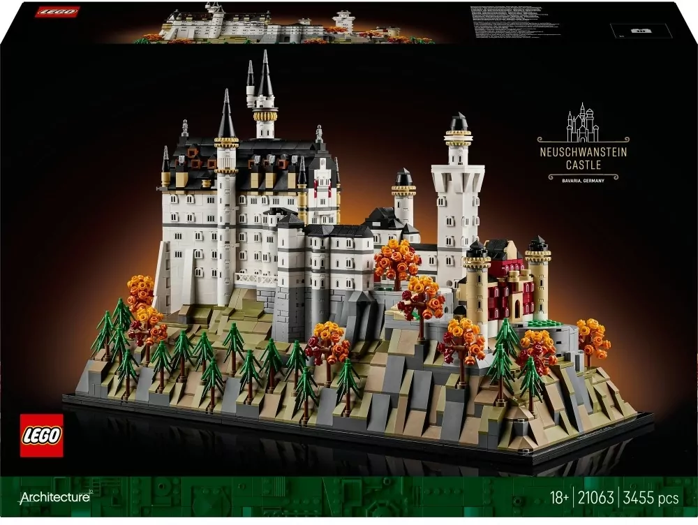 LEGO® Zamek Neuschwanstein 21063 - tantis.pl