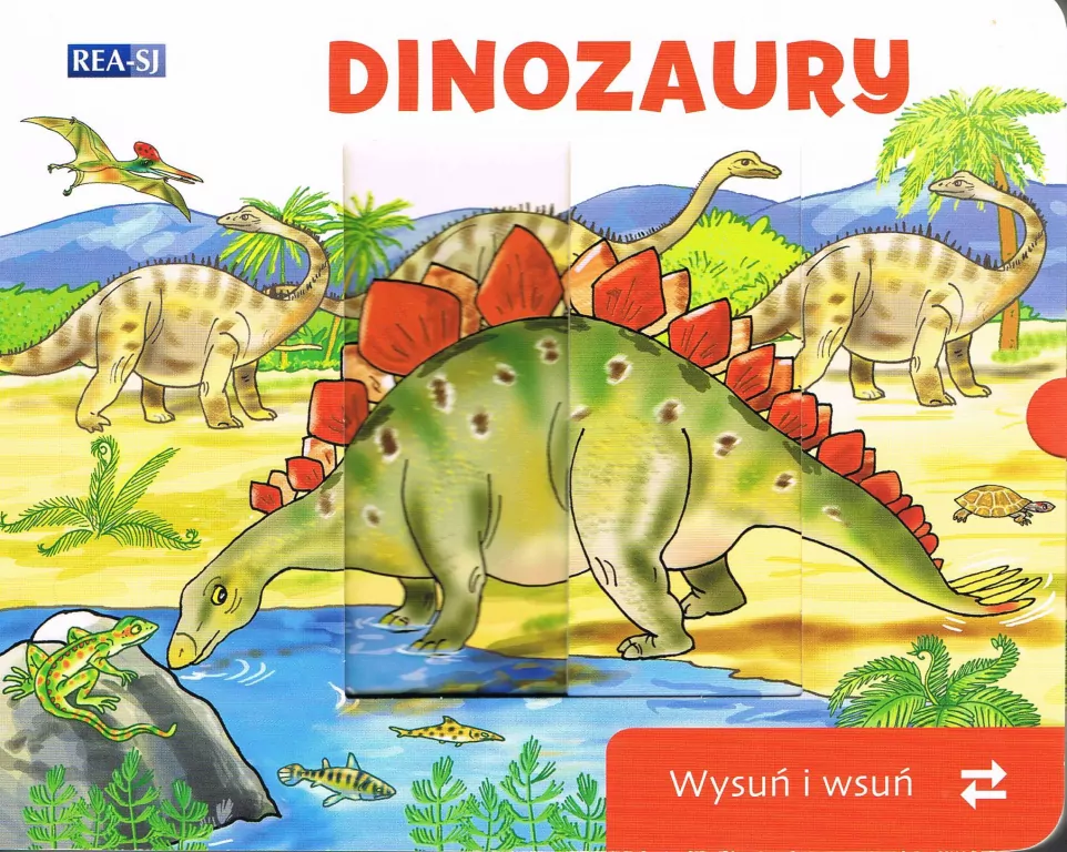 Wysuń/wsuń. Dinozaury - tantis.pl