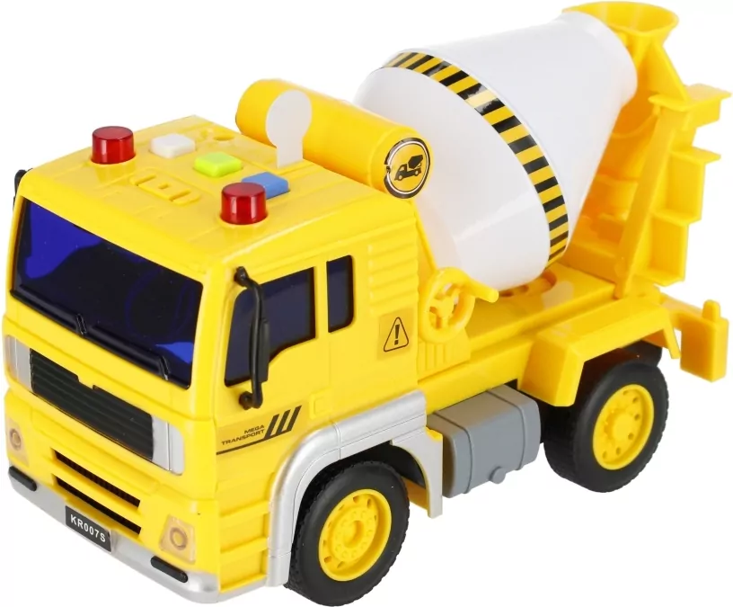 Auto ciężarowe budowlane Moje Miasto 522134 Mega Creative mix cena za 1 szt - tantis.pl