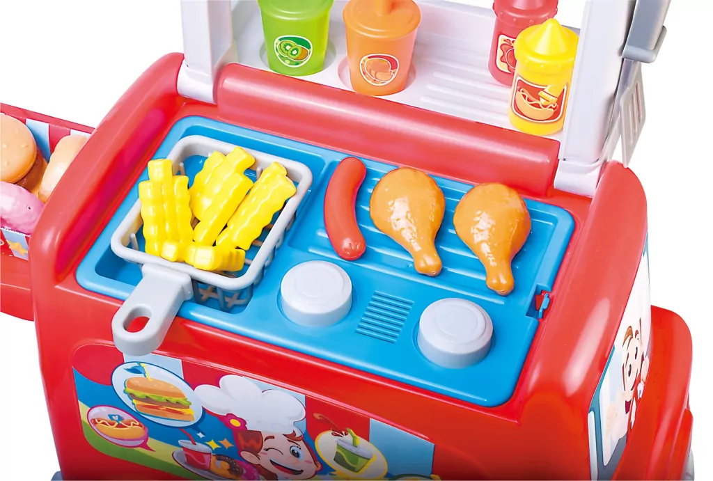 Wózek z hamburgerami Dumel 44577 - tantis.pl