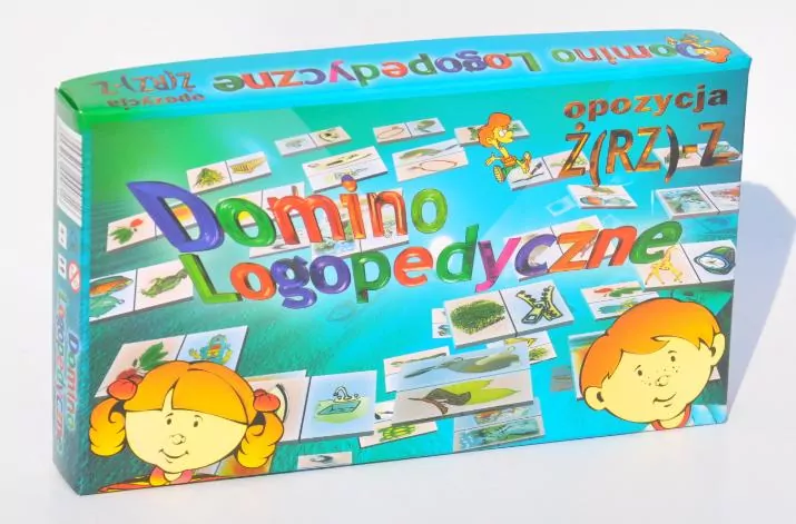 Domino logopedyczne Ż (RZ) - Z - tantis.pl