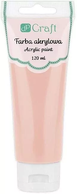 Farba akrylowa cielista 120ml - tantis.pl