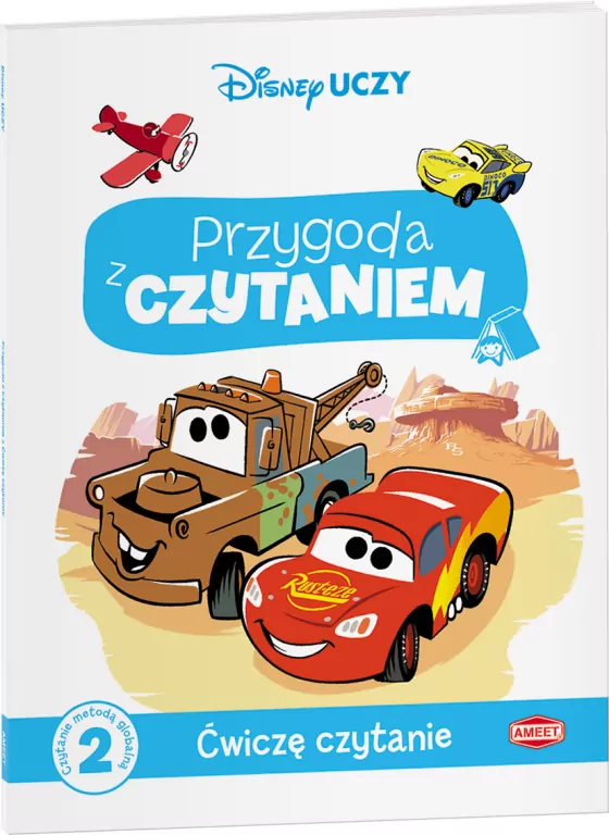 Auta. Przygoda z czytaniem. Disney Uczy - tantis.pl