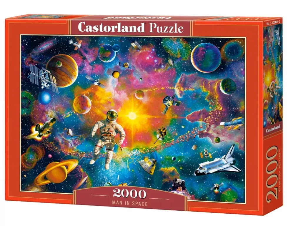 Puzzle 2000. Man in Space. 200849 - tantis.pl