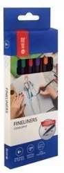 Cienkopisy 0,4mm 6 kolorów