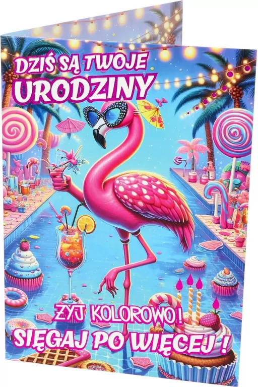 KARNET URODZINY B6 Z KOP WKLEJANY NER URD 045 FO - tantis.pl