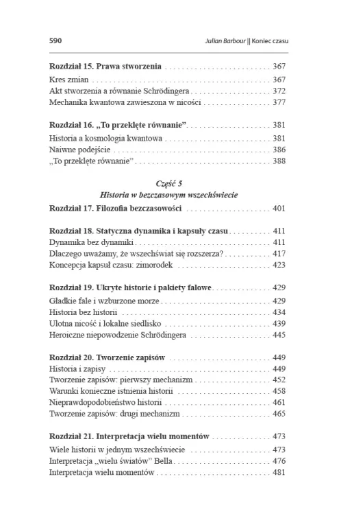 Koniec czasu. Nowa rewolucja w fizyce - tantis.pl