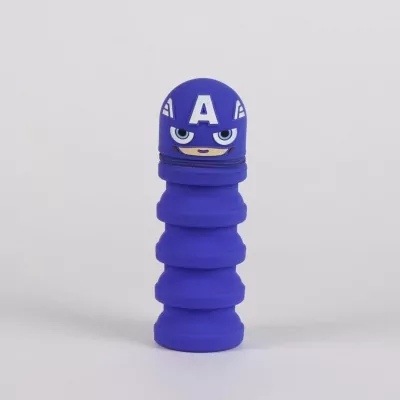 Piórnik gumowy rozkładany Kapitan Ameryka