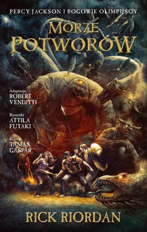 Morze potworów. Percy Jackson i bogowie olimpijscy. Tom 2 - tantis.pl
