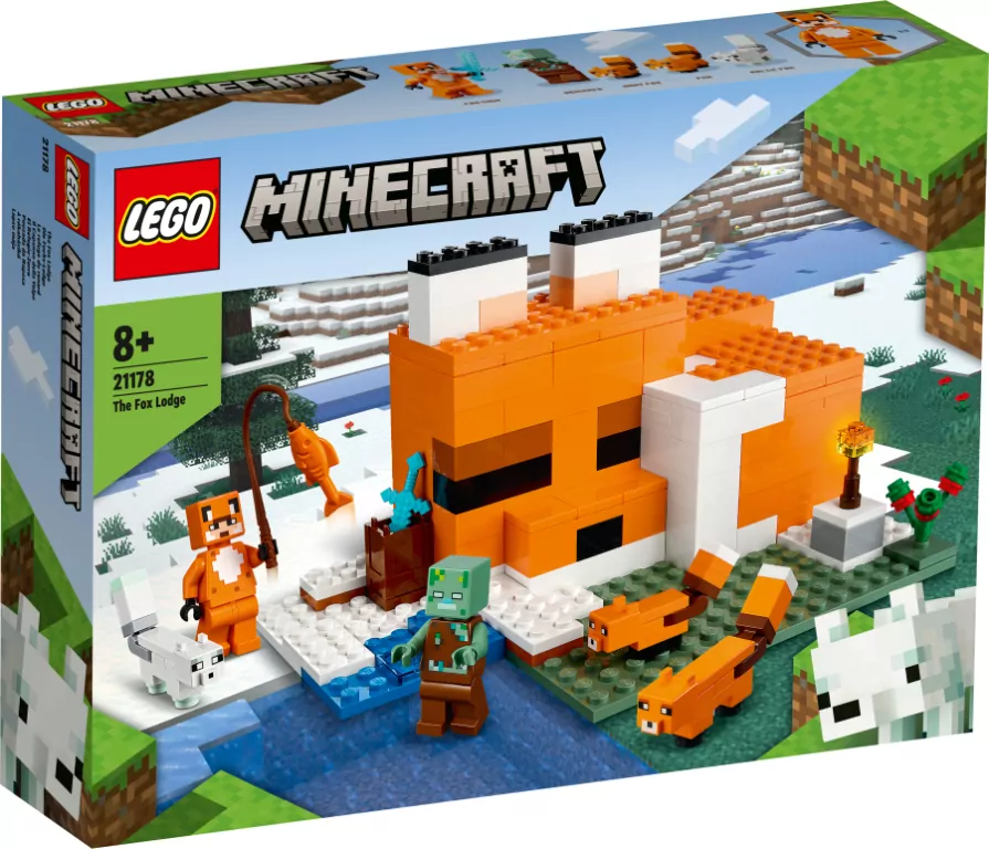 LEGO® Minecraft™. Siedlisko lisów. 21178
