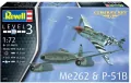 Model Samolotu 1:72 Me 262 & P-51B - tantis.pl