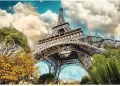 Trefl. Puzzle 1000. Wieża Eiffel w Paryżu, Francja - tantis.pl