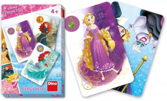 Karty do gry dla dzieci Czarny Piotruś Księżniczki