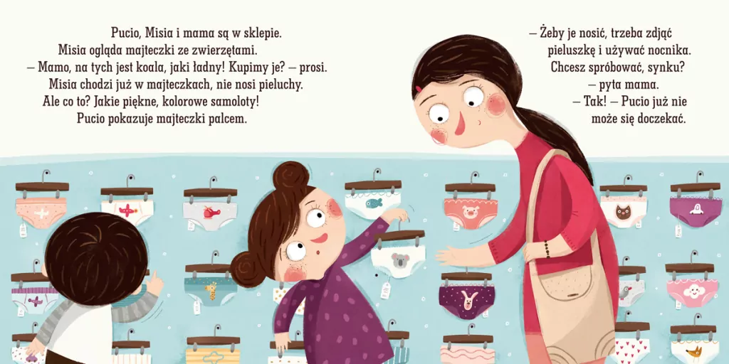Pucio chce siusiu, czyli pożegnanie pieluszki - tantis.pl