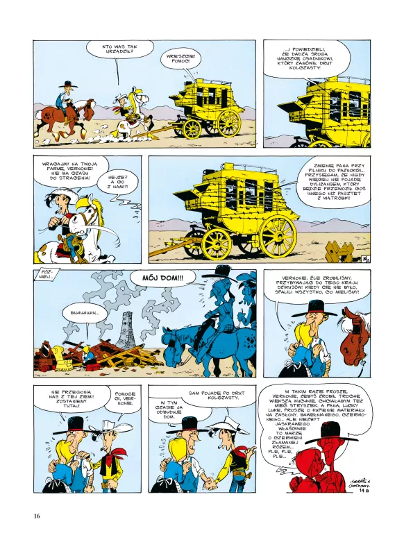 Zasieki na prerii. Lucky Luke. Tom 29 - tantis.pl
