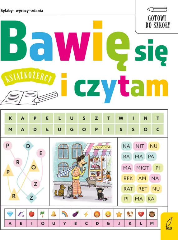 Bawię się i czytam. Gotowi do szkoły. Książkożercy - tantis.pl