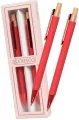 Długopis + ołówek Dyplomat czerwony Gift Box - tantis.pl