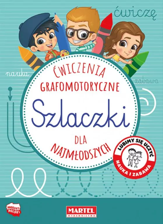 Szlaczki. Ćwiczenia geometryczne dla najmłodszych - tantis.pl