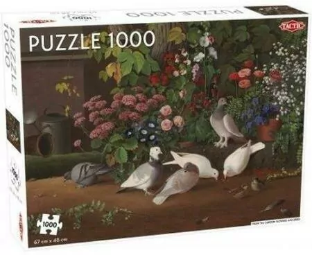 Puzzle Flowers and Birds 1000 elementów - tantis.pl
