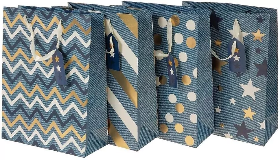 Torebka prezentowa 32x26x10cm MIX - tantis.pl