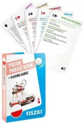 Polish phrase book and playing cards 2in1