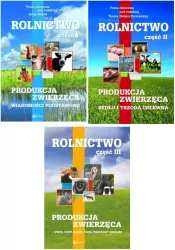 Pakiet: Rolnictwo. Część 1-3. Produkcja zwierzęca. Wiadomości podstawowe / Bydło i trzoda chlewna / Owoce, kozy, konie, drób, pszczoły i króliki