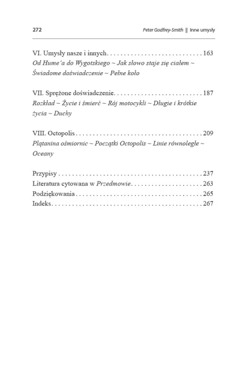 Inne umysły. Ośmiornice i prapoczątki świadomości - tantis.pl