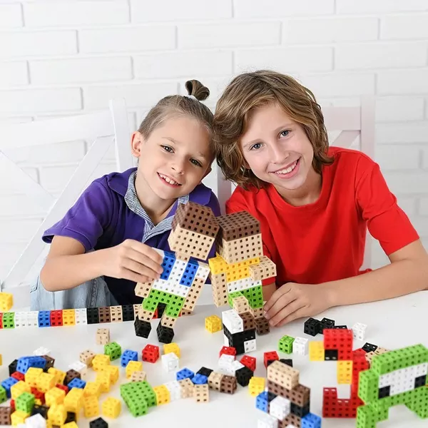 Klocki Meli Cube Edu 300 elementów - tantis.pl