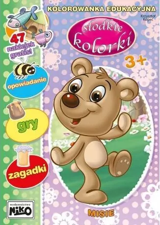 Słodkie kolorki. Misie - tantis.pl