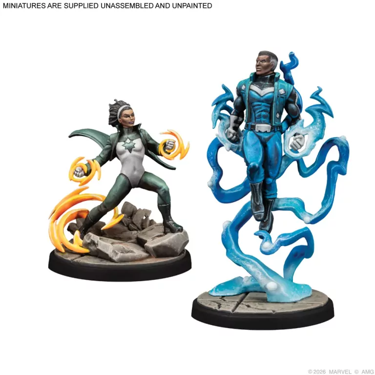 Marvel: Crisis Protocol - Blue Marvel & Spectrum - Character Pack - tantis.pl