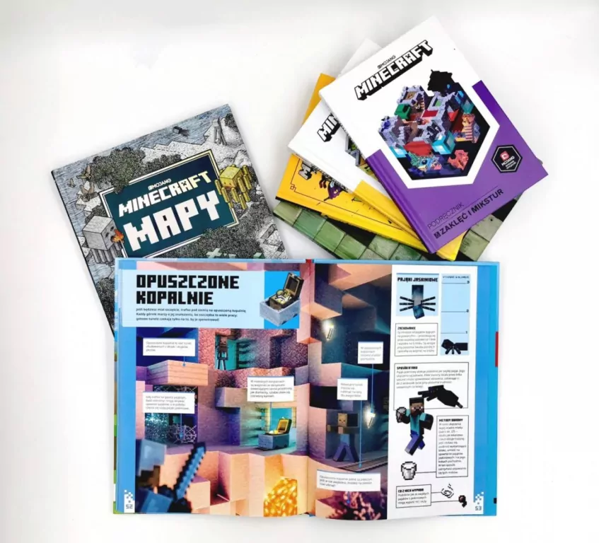 Podręcznik gracza Minecraft Dungeons. Poradnik dla bohaterów - tantis.pl