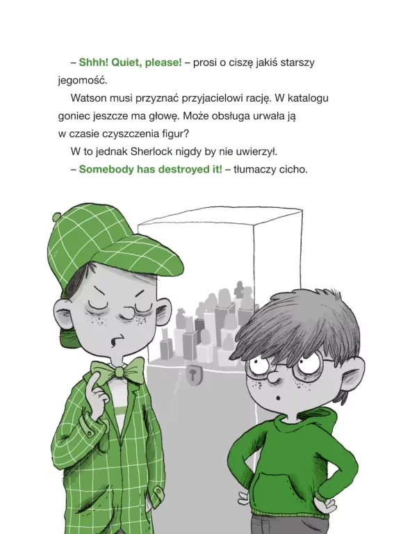 Sherlock Junior i bezgłowy goniec - tantis.pl