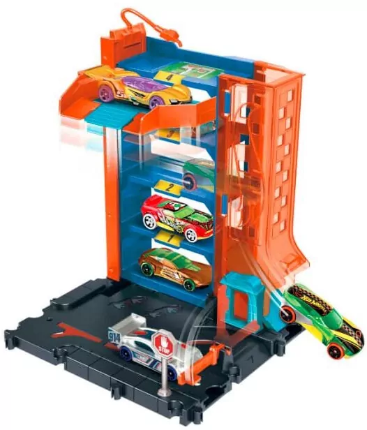 Hot Wheels City. Mały zestaw z autkiem - tantis.pl