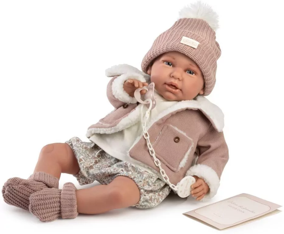 Lalka hiszpańska Reborn Daniela 52cm - tantis.pl