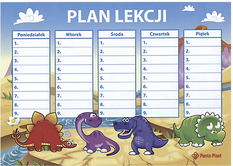 Plan lekcji elektrostatyczny - tantis.pl
