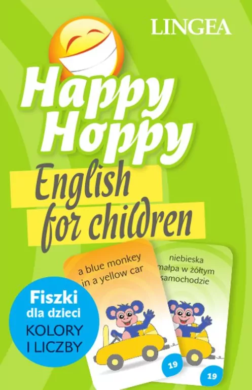 Happy Hoppy Fiszki. Angielski. Kolory i liczby - tantis.pl