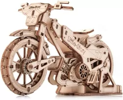 Puzzle drewniane 3D - Motocykl Żużlowy