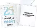 Karnet 25 rocznica ślubu - tantis.pl