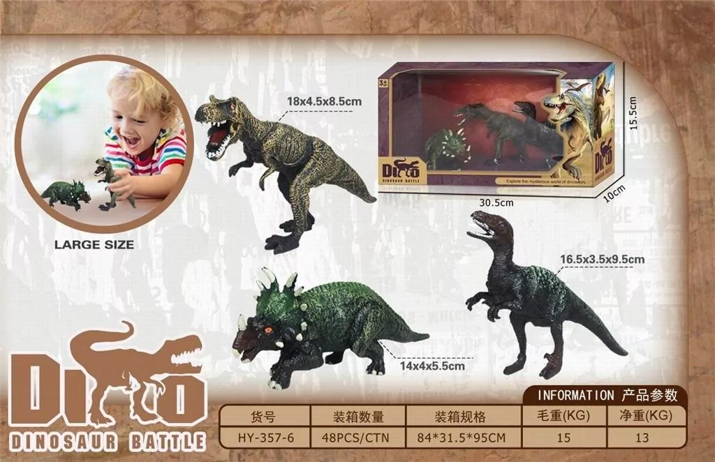 Zestaw dinozaurów - tantis.pl
