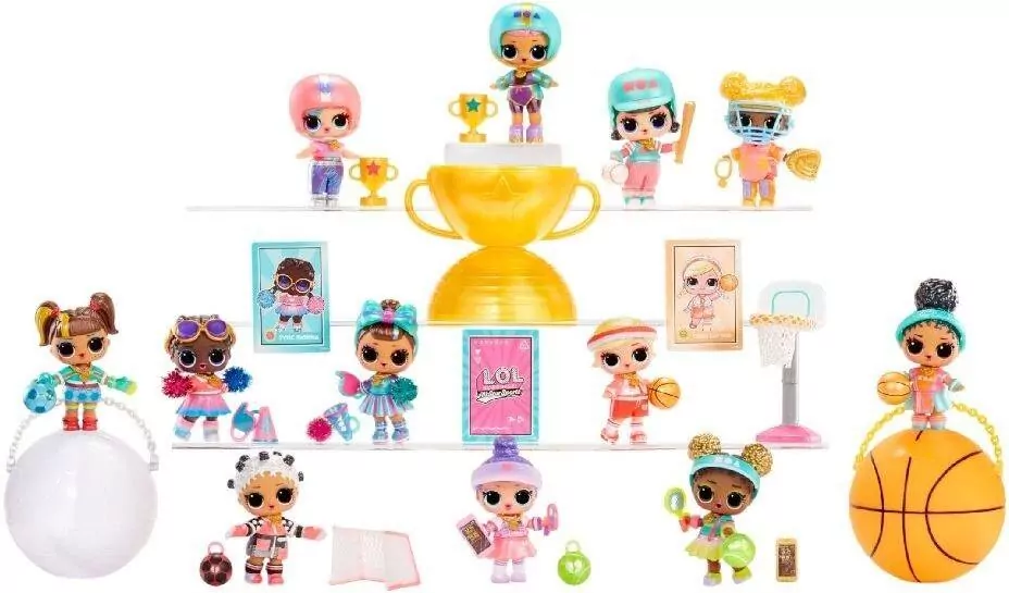 LOL Surprise All Star Sports Vault Tot mix - tantis.pl