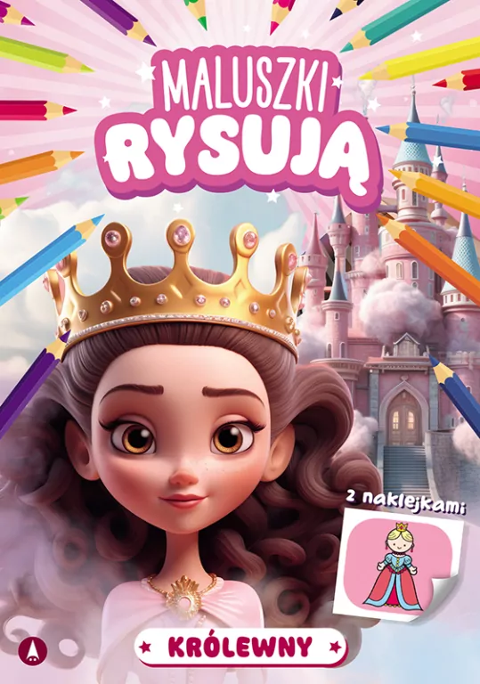 Maluszki rysują. Królewny - tantis.pl