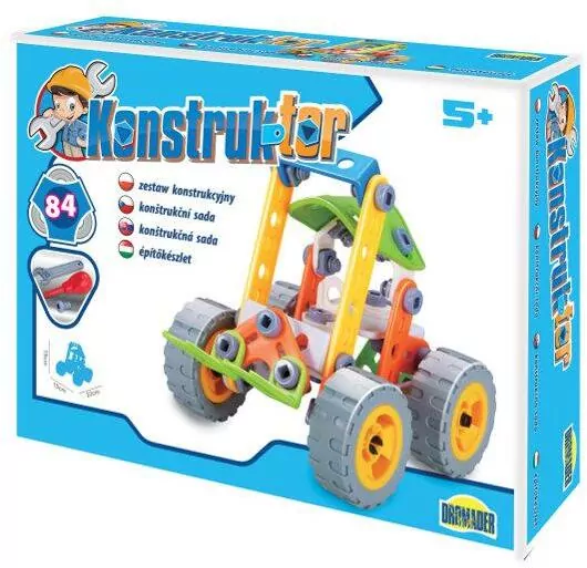 Konstruktor - POJAZD - 84el w pudełku - tantis.pl