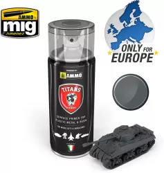 Ammo: Titans Matt Primer - Panzergrau German Dark Grey